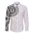 New Zealand Aotearoa Long Sleeve Button Shirt Maori Te Mata O Rongokako