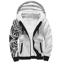 New Zealand Aotearoa Sherpa Hoodie Maori Te Mata O Rongokako