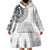 New Zealand Aotearoa Wearable Blanket Hoodie Maori Te Mata O Rongokako