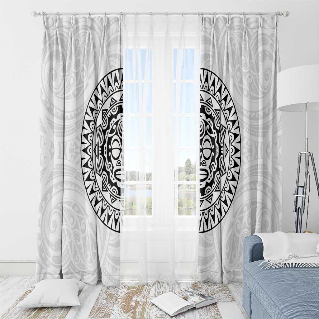 New Zealand Aotearoa Window Curtain Maori Te Mata O Rongokako