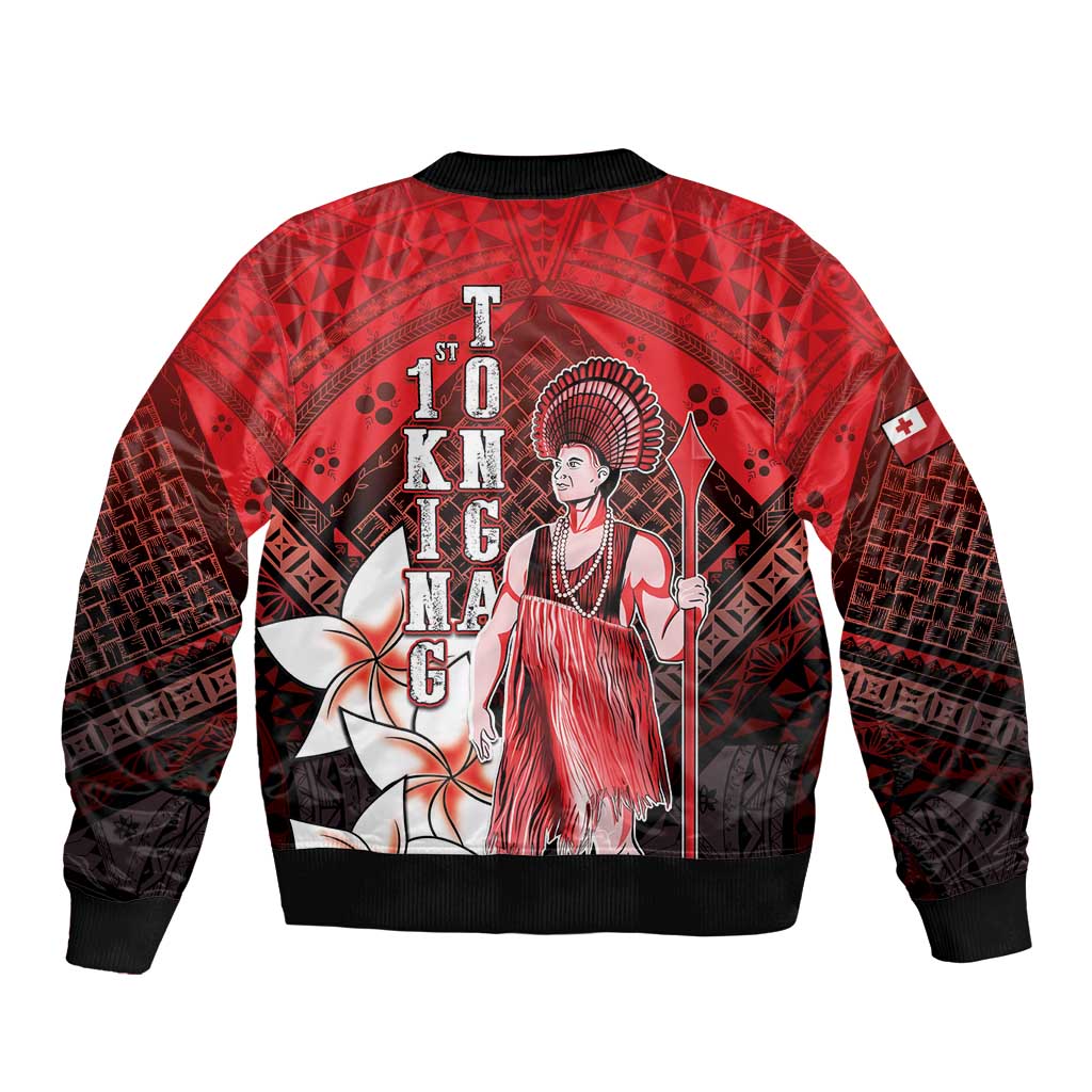 The First King Of Tonga Bomber Jacket Tongan Pride