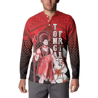 The First King Of Tonga Button Sweatshirt Tongan Pride