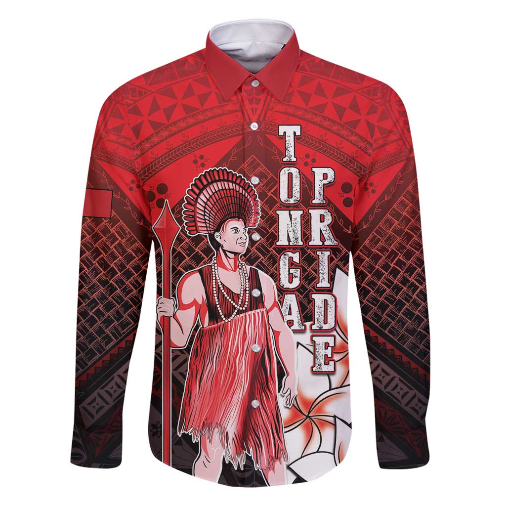 The First King Of Tonga Family Matching Summer Maxi Dress and Hawaiian Shirt Tongan Pride