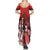 The First King Of Tonga Family Matching Summer Maxi Dress and Hawaiian Shirt Tongan Pride