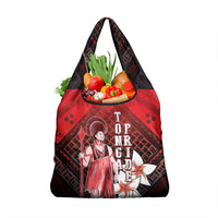 The First King Of Tonga Grocery Bag Tongan Pride