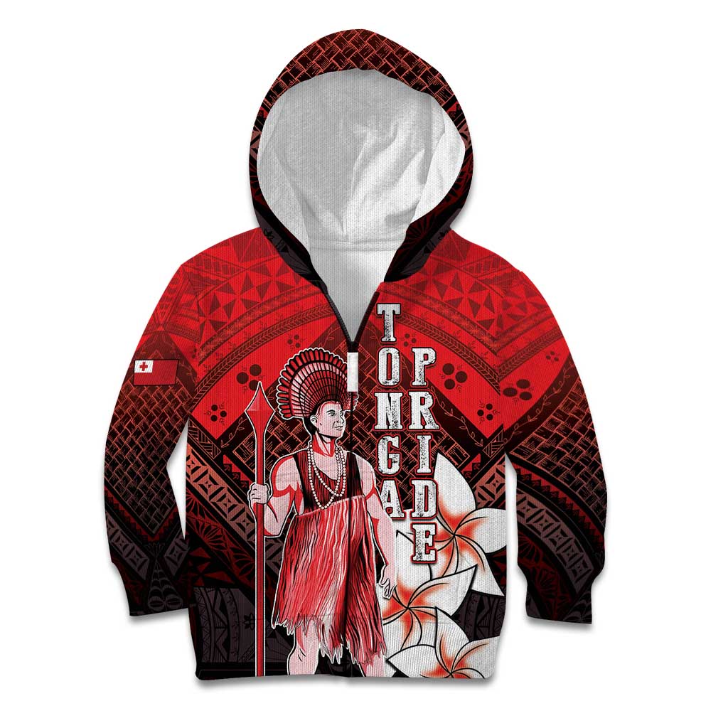The First King Of Tonga Kid Hoodie Tongan Pride