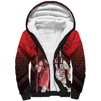The First King Of Tonga Sherpa Hoodie Tongan Pride