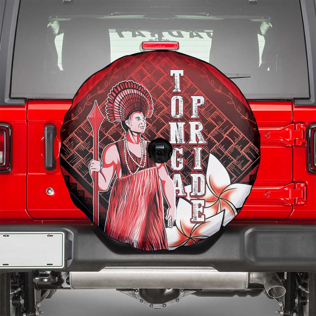 The First King Of Tonga Spare Tire Cover Tongan Pride