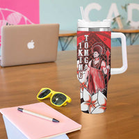 The First King Of Tonga Tumbler With Handle Tongan Pride