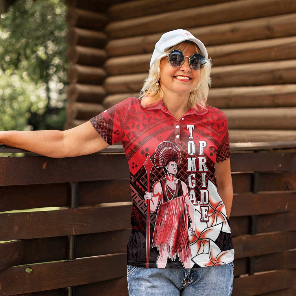 The First King Of Tonga Women Polo Shirt Tongan Pride