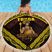 Tonga First King Beach Blanket Ahoeitu Know Your Roots