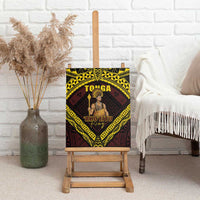 Tonga First King Canvas Wall Art Ahoeitu Know Your Roots