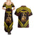 Tonga First King Couples Matching Summer Maxi Dress and Hawaiian Shirt Ahoeitu Know Your Roots