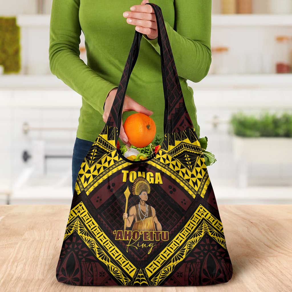 Tonga First King Grocery Bag Ahoeitu Know Your Roots