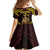 Tonga First King Kid Short Sleeve Dress Ahoeitu Know Your Roots