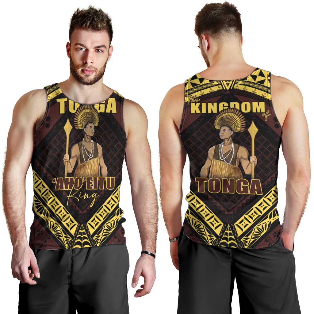 Tonga First King Men Tank Top Ahoeitu Know Your Roots