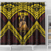 Tonga First King Shower Curtain Ahoeitu Know Your Roots