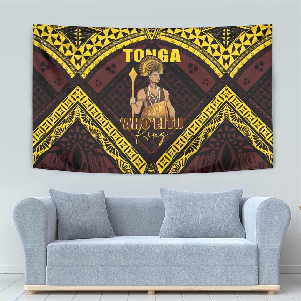Tonga First King Tapestry Ahoeitu Know Your Roots