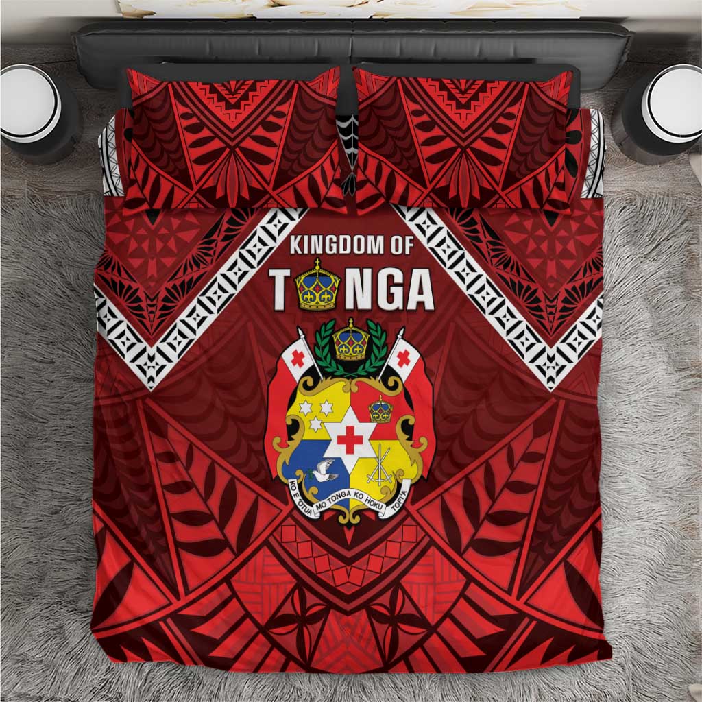 Tonga Emancipation Day Bedding Set Tongan Kupesi Pattern