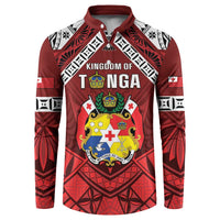 Tonga Emancipation Day Button Sweatshirt Tongan Kupesi Pattern