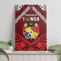 Tonga Emancipation Day Canvas Wall Art Tongan Kupesi Pattern