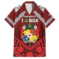 Tonga Emancipation Day Family Matching Short Sleeve Bodycon Dress and Hawaiian Shirt Tongan Kupesi Pattern