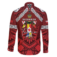 Tonga Emancipation Day Family Matching Short Sleeve Bodycon Dress and Hawaiian Shirt Tongan Kupesi Pattern