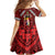 Tonga Emancipation Day Family Matching Summer Maxi Dress and Hawaiian Shirt Tongan Kupesi Pattern