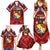 Tonga Emancipation Day Family Matching Summer Maxi Dress and Hawaiian Shirt Tongan Kupesi Pattern