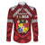 Tonga Emancipation Day Family Matching Summer Maxi Dress and Hawaiian Shirt Tongan Kupesi Pattern
