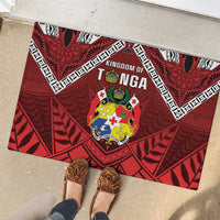 Tonga Emancipation Day Rubber Doormat Tongan Kupesi Pattern