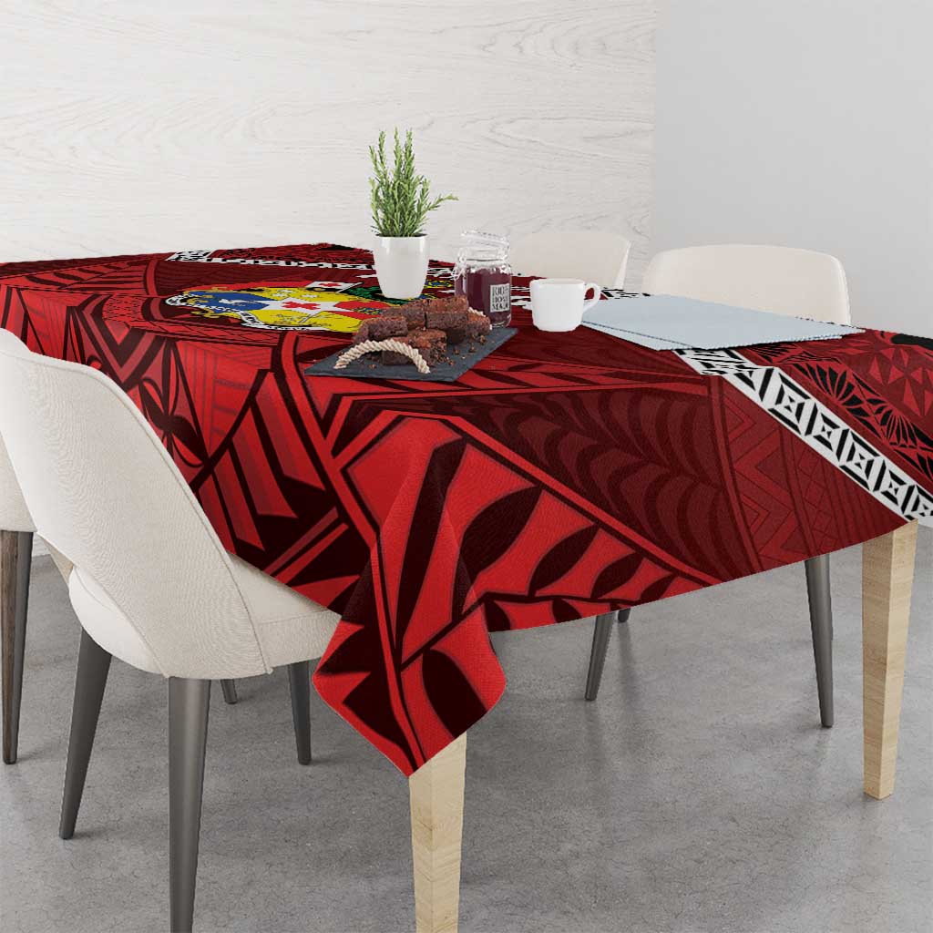 Tonga Emancipation Day Tablecloth Tongan Kupesi Pattern