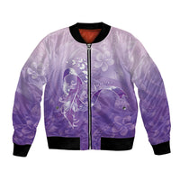 Lupus Awareness Month Bomber Jacket Polynesian Style