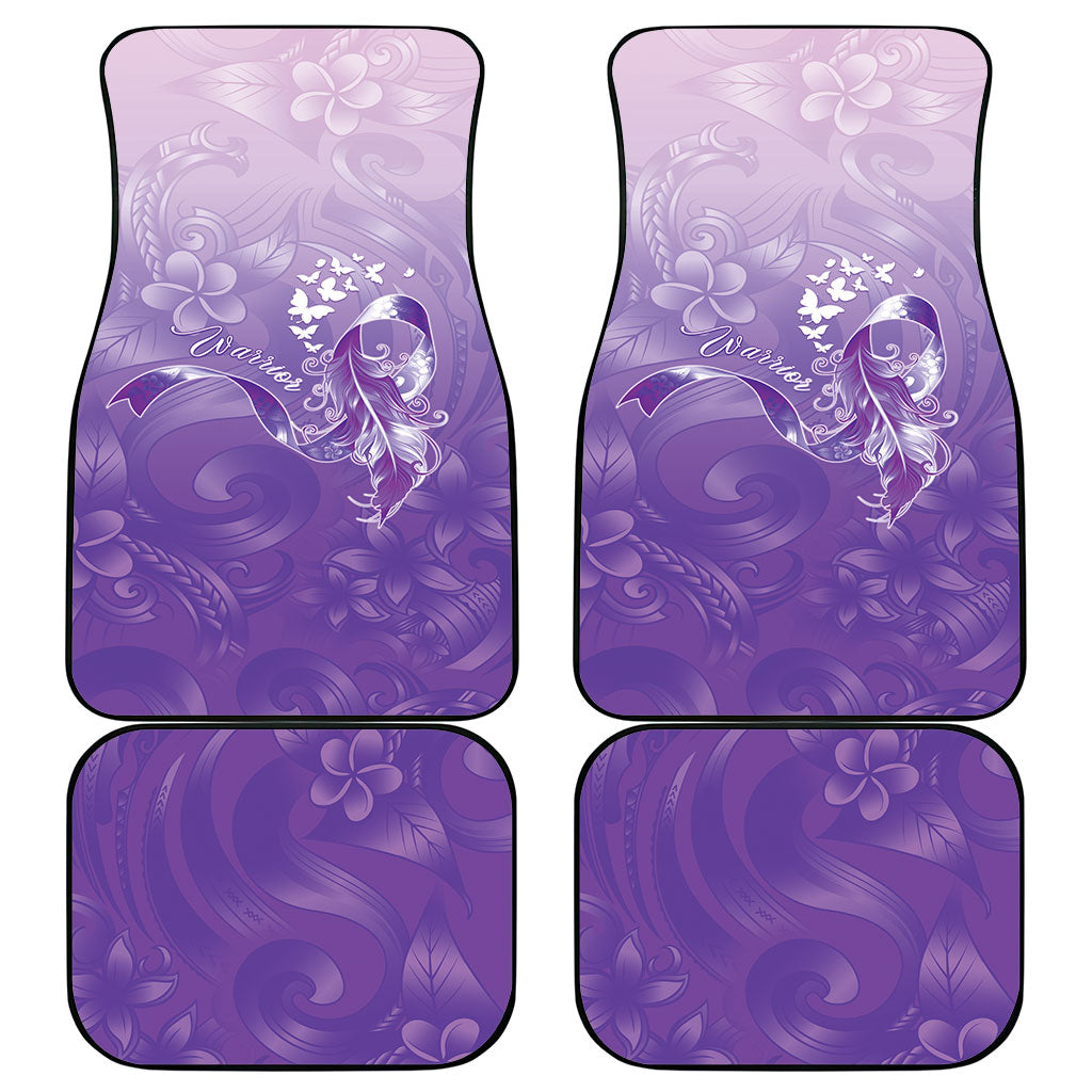 Lupus Awareness Month Car Mats Polynesian Style
