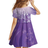 Lupus Awareness Month Family Matching Off The Shoulder Long Sleeve Dress and Hawaiian Shirt Polynesian Style