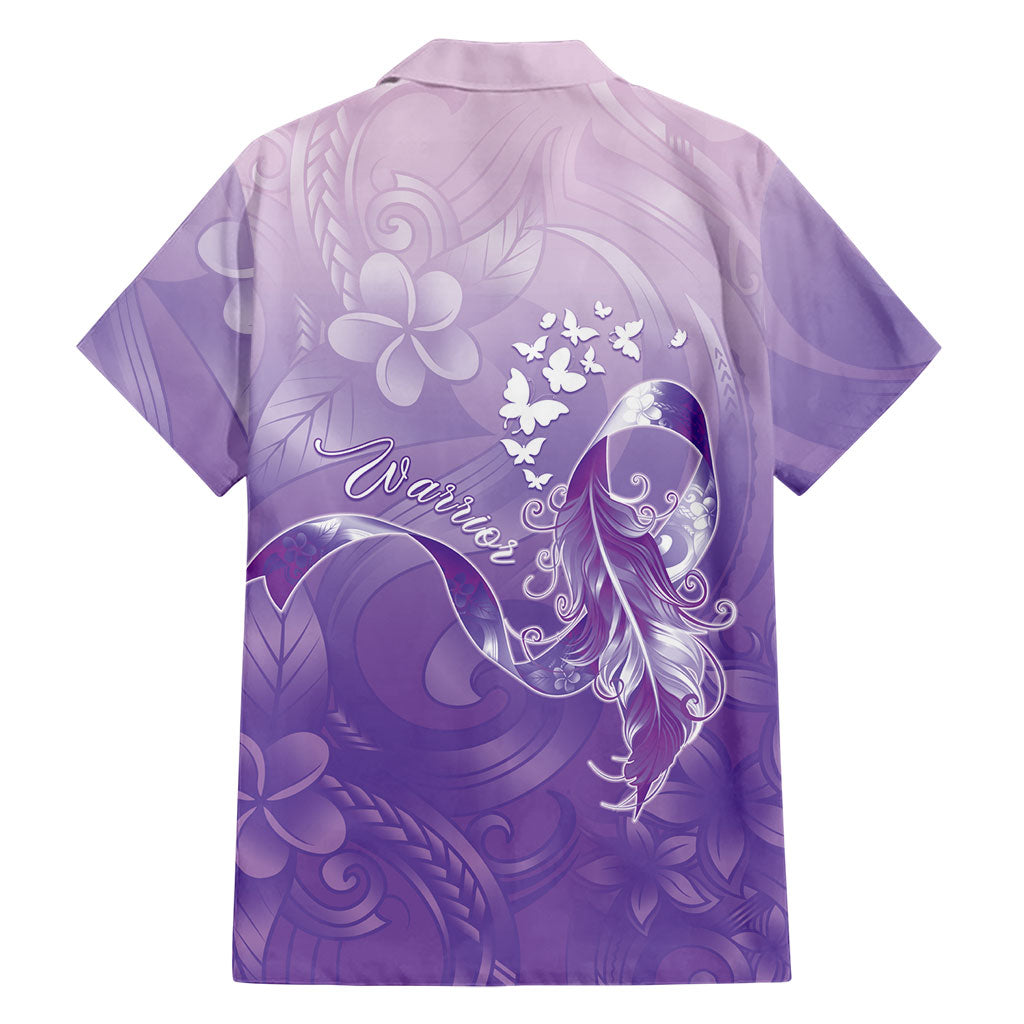 Lupus Awareness Month Family Matching Off The Shoulder Long Sleeve Dress and Hawaiian Shirt Polynesian Style
