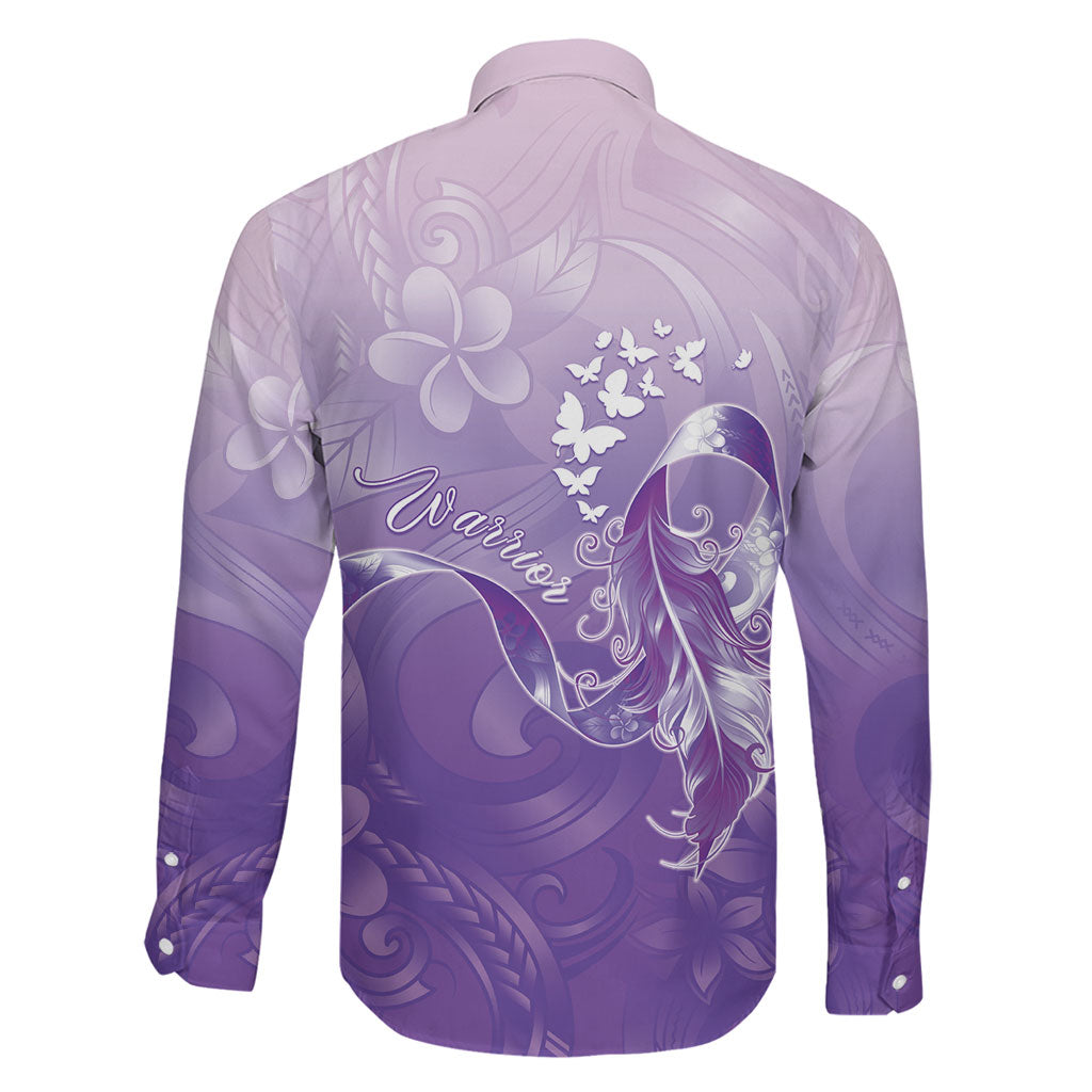 Lupus Awareness Month Family Matching Off The Shoulder Long Sleeve Dress and Hawaiian Shirt Polynesian Style