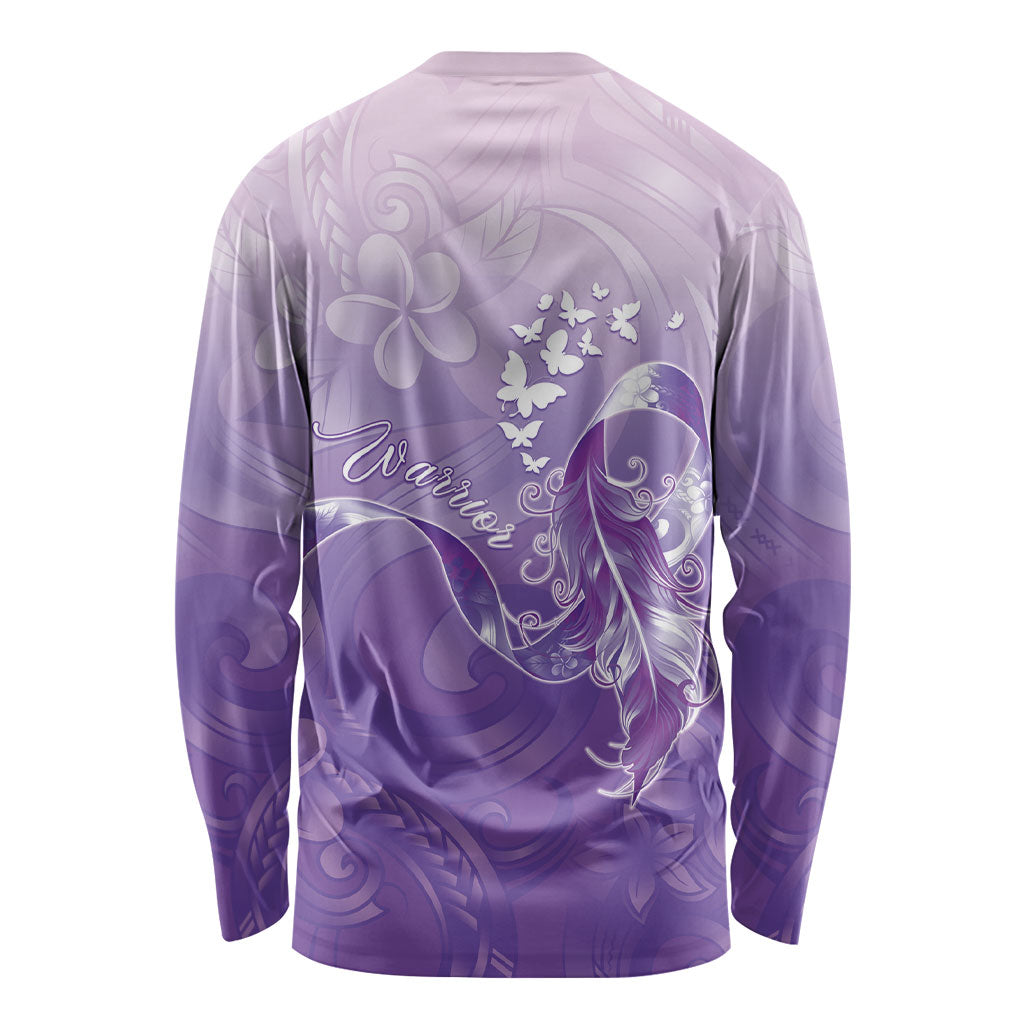 Lupus Awareness Month Long Sleeve Shirt Polynesian Style