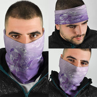 Lupus Awareness Month Neck Gaiter Polynesian Style