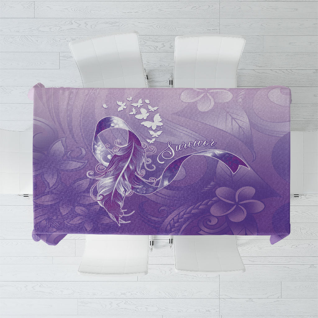 Lupus Awareness Month Tablecloth Polynesian Style