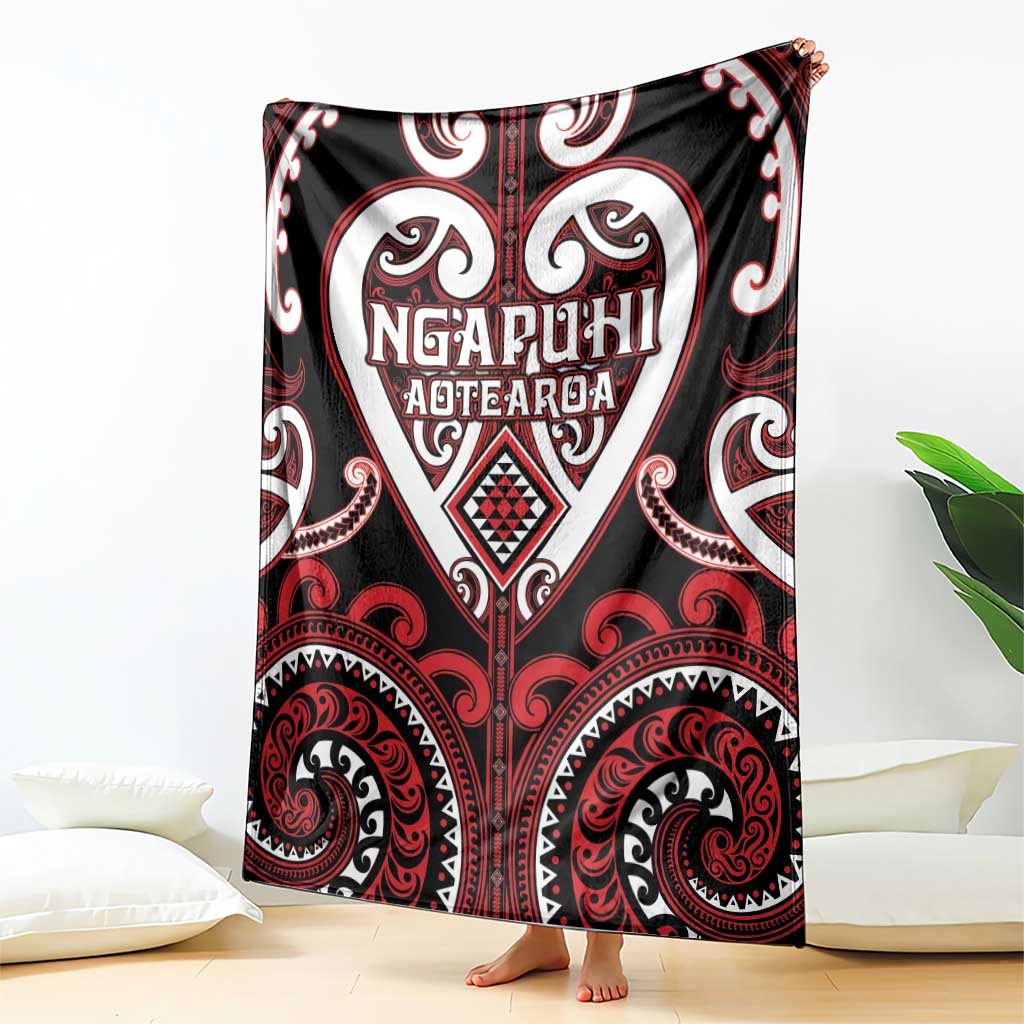 Aotearoa Ngapuhi Blanket Maori Tribal Pattern