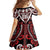 Custom Aotearoa Ngapuhi Family Matching Long Sleeve Bodycon Dress and Hawaiian Shirt Maori Tribal Pattern