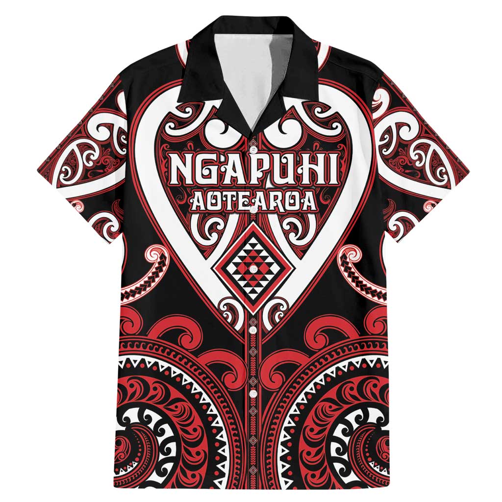 Custom Aotearoa Ngapuhi Family Matching Mermaid Dress and Hawaiian Shirt Maori Tribal Pattern