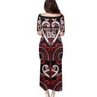 Custom Aotearoa Ngapuhi Family Matching Puletasi and Hawaiian Shirt Maori Tribal Pattern LT05 - Polynesian Pride