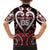 Custom Aotearoa Ngapuhi Family Matching Summer Maxi Dress and Hawaiian Shirt Maori Tribal Pattern