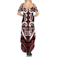 Custom Aotearoa Ngapuhi Family Matching Summer Maxi Dress and Hawaiian Shirt Maori Tribal Pattern LT05 - Polynesian Pride