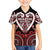 Custom Aotearoa Ngapuhi Family Matching Summer Maxi Dress and Hawaiian Shirt Maori Tribal Pattern