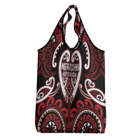 Aotearoa Ngapuhi Grocery Bag Maori Tribal Pattern