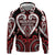 Custom Aotearoa Ngapuhi Hoodie Maori Tribal Pattern