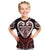 Custom Aotearoa Ngapuhi Kid T Shirt Maori Tribal Pattern